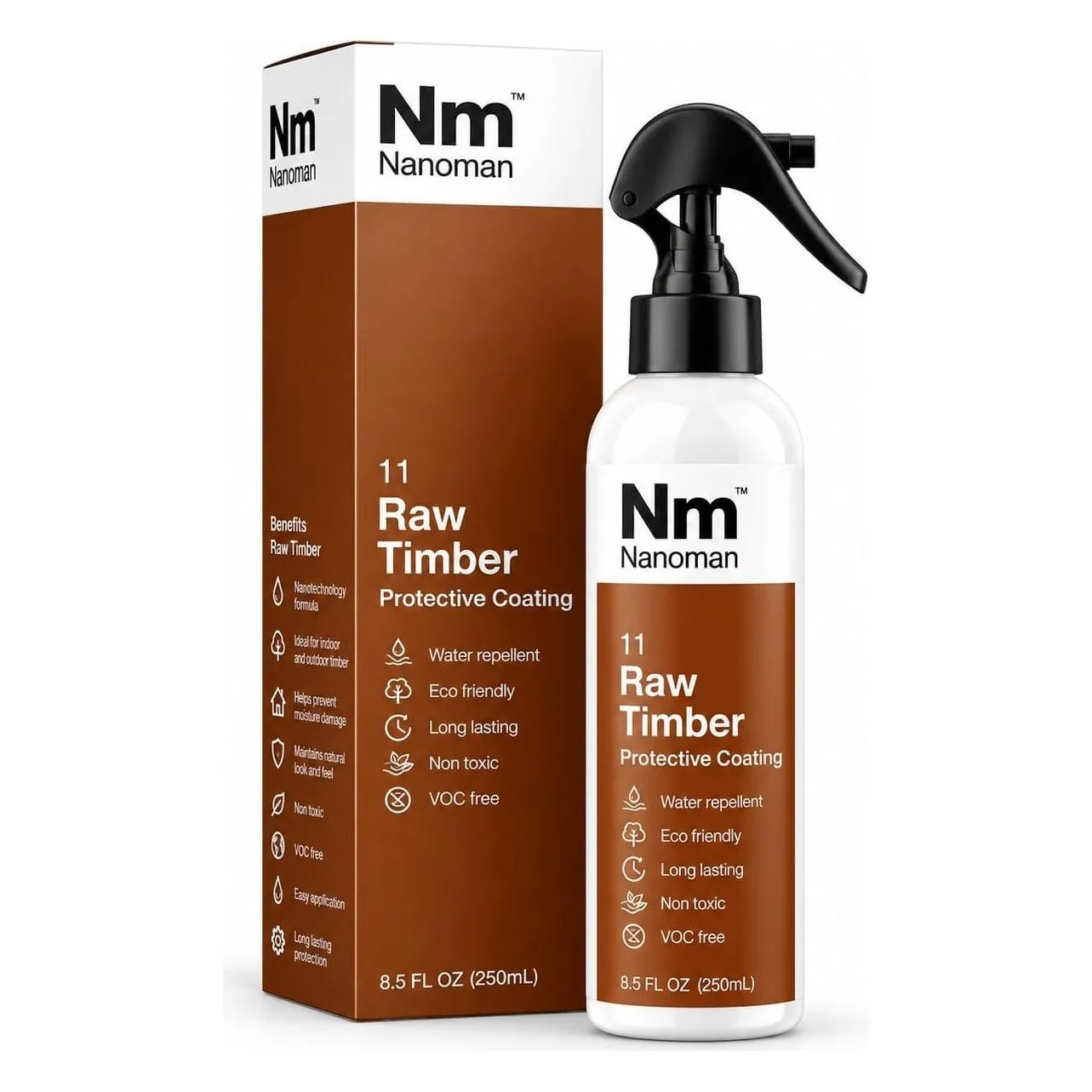 Timber Sealant 250 ml spray bottle and box